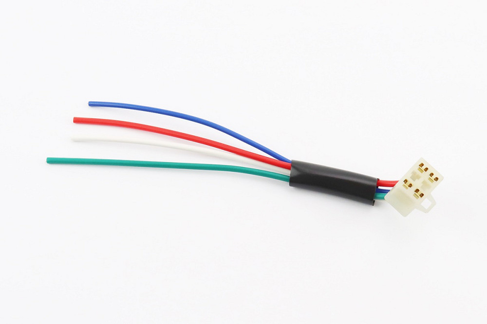 Роз'єм 6 контактів "мама" + 4 дроти Київ - фото 1