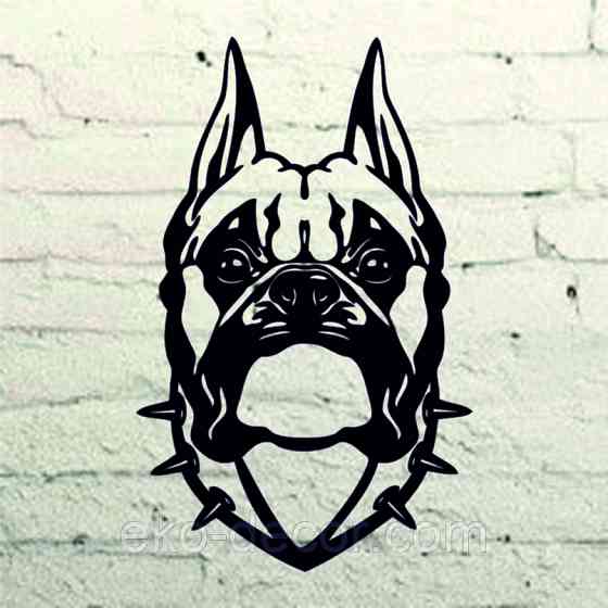 Декоративне настінне Панно  «Боксер», Декор на стіну Київ