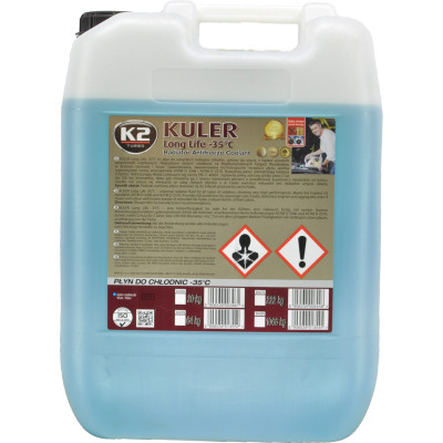 Антифриз K2 KULER -35C 20кг BLUE (W406N) Винница - изображение 1