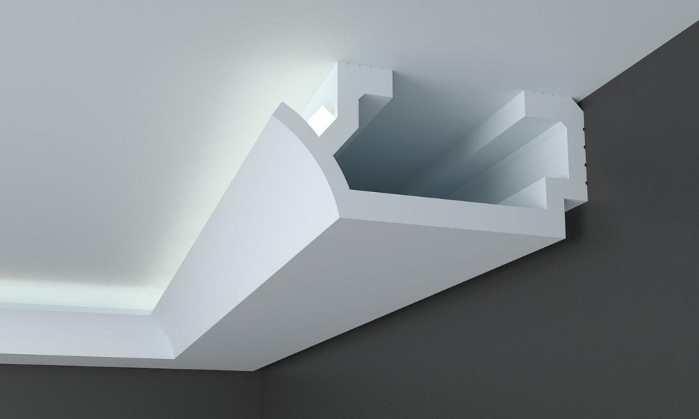 Карниз для LED освітлення серія D Tesori KD 410 Дніпро - фото 3