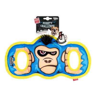 Іграшка для собак GiGwi Mighty Challenge Горила з пищалкою 34 см (2234) Вінниця
