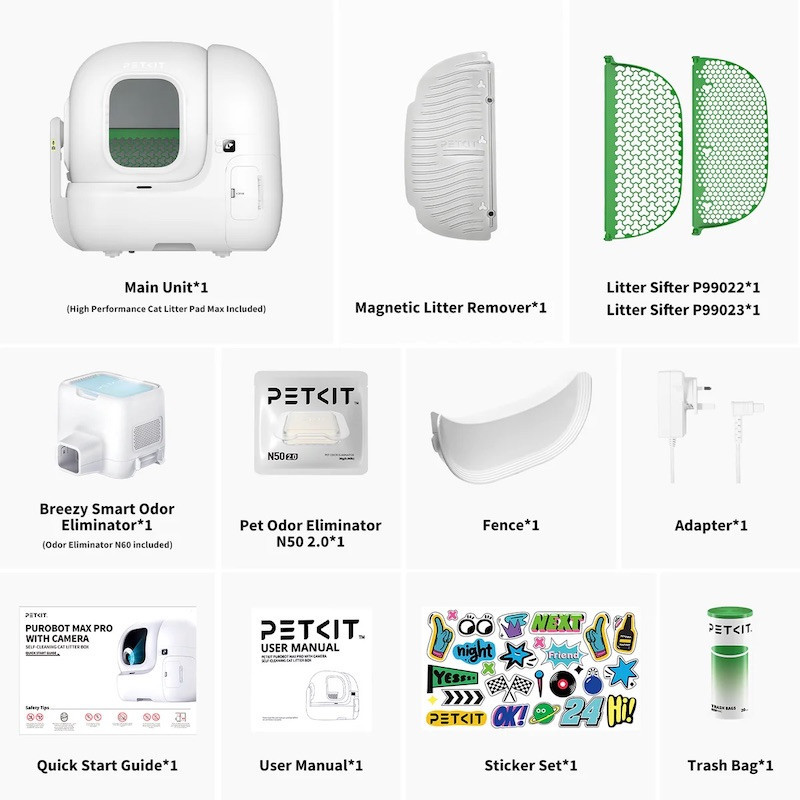 Смарт автоматический лоток PETKIT Purobot Max Pro with Camera Киев - изображение 2