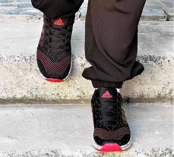Кросівки Adidas Climacool Чорні Чоловічі Адіас Червоні (розміри: 41,42,43,44,45) Дніпро