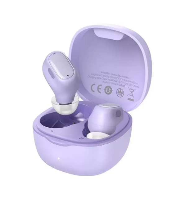 Бездротові навушники Baseus Bowie WM01 фіолетові Київ - фото 4