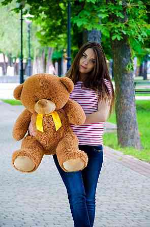 М'яка  іграшка подарунок на 8 березня плюшевий ведмедик Бойд 100 см Коричневий Тернопіль