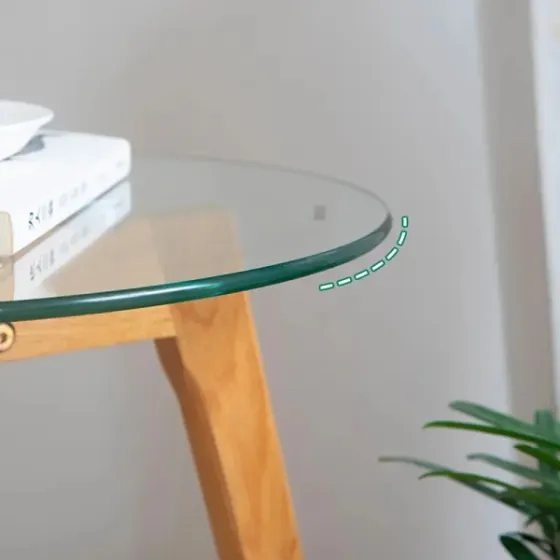 Журнальні столики - комплект Мілан зі скляною стільницею Дніпро