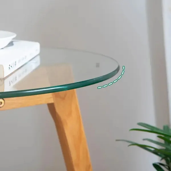 Журнальні столики - комплект Мілан зі скляною стільницею Дніпро - фото 1