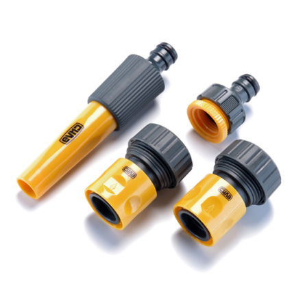 Набір поливальний (насадка-розпилювач+ конектори 3/4''+ адаптер 1/2"+ 3/4'') СИЛА Житомир