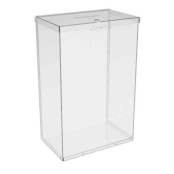 Ящик EKOSTAR с замком для пожертвований и сбора денег 320x200x500. Объем 32 литр Киев