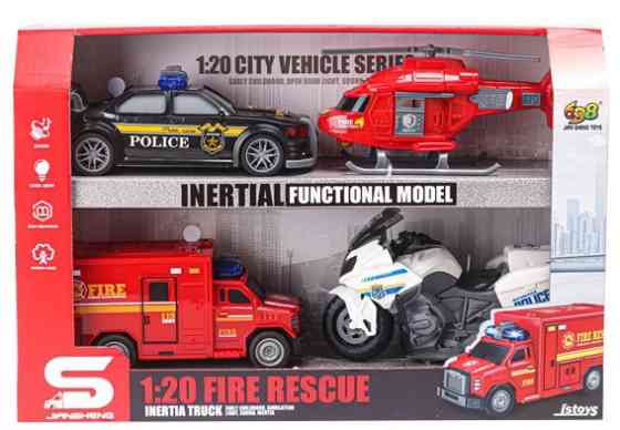 Игрушка CARS S Набор Спасательная служба 4в1 1:20 (CJ-4835124) (7120386) Киев