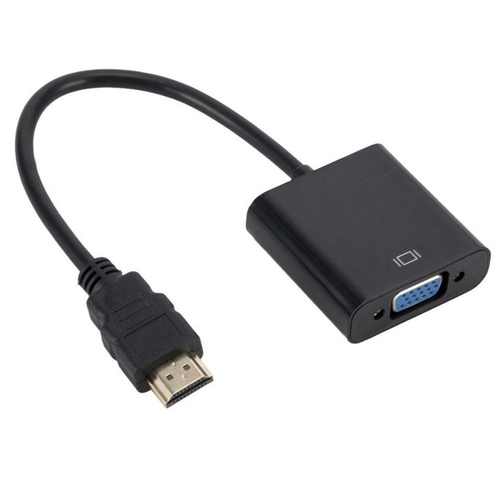 Конвертер HDMI на VGA + аудіовиход,Чорний SBR Київ - фото 4
