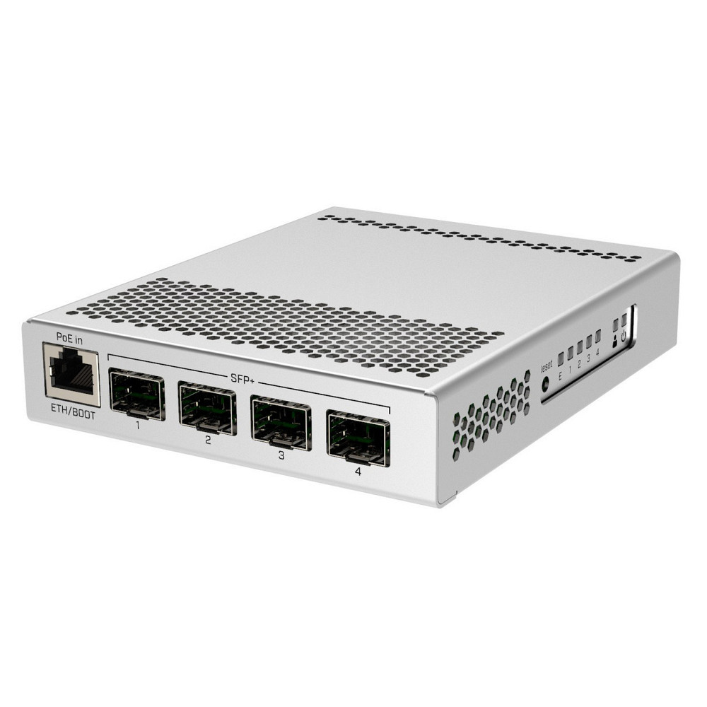 Комутатор MikroTik CRS305-1G-4S+IN (1x1GE, 4xSFP+, Dual PSU, L3) Так Харків - фото 4