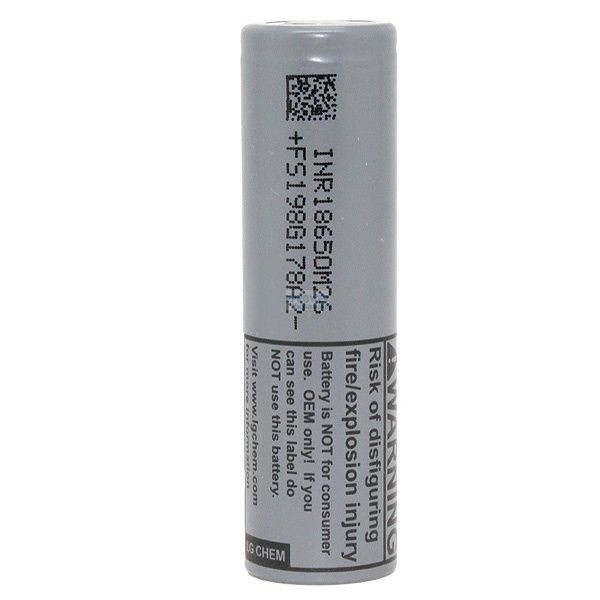 Аккумулятор LG INR18650 M26 2600 mAh 10А Серый Винница - изображение 3