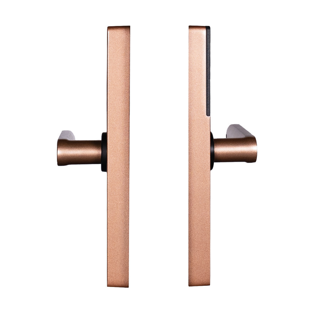 Замок біометричний автономний Trinix TRL-5402BTF Bronze з Bluetooth, зчитувачем відбитків пальців і карт Mifare (65-00072) Киев - изображение 4