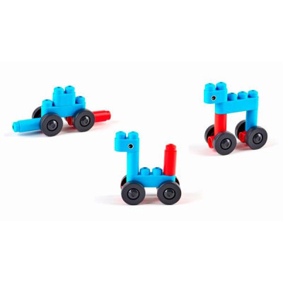 Конструктор PolyM Машинки и зверята 6 деталей (760001) Винница - изображение 8