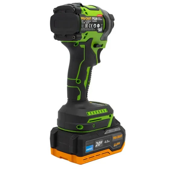 Гвинтоверт акумуляторний Procraft PS20 — 20 В, 1 АКБ, 36 міс гарантії Львів