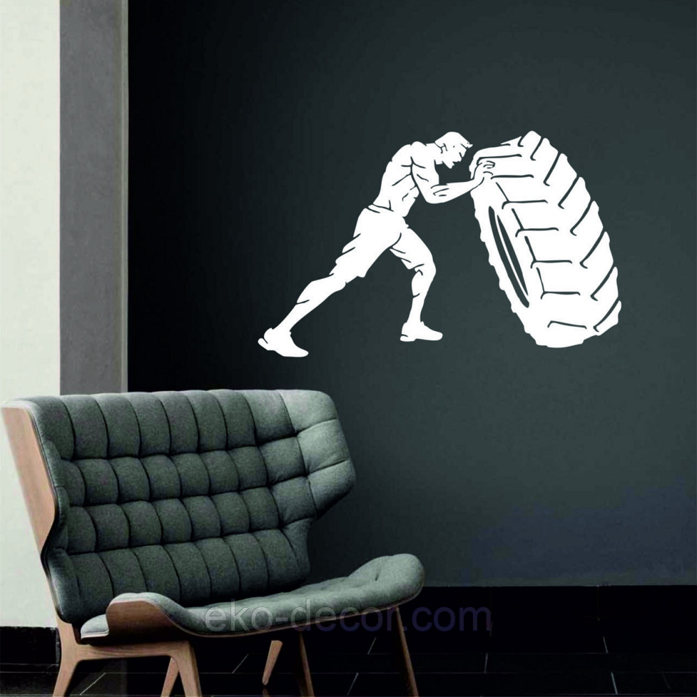 Декоративне настінне Панно «Кросфіт», Декор на стіну Київ - фото 8