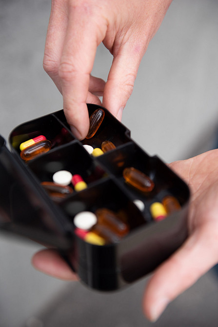 Таблетниця Smartshake Pillbox Organiser 2-pack Black Каменское - изображение 9