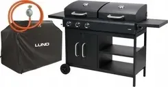 Гриль GRILL GAZOWY OGRODOWY 8.4KW + POKROWIEC I REDUKTOR Київ - фото 1