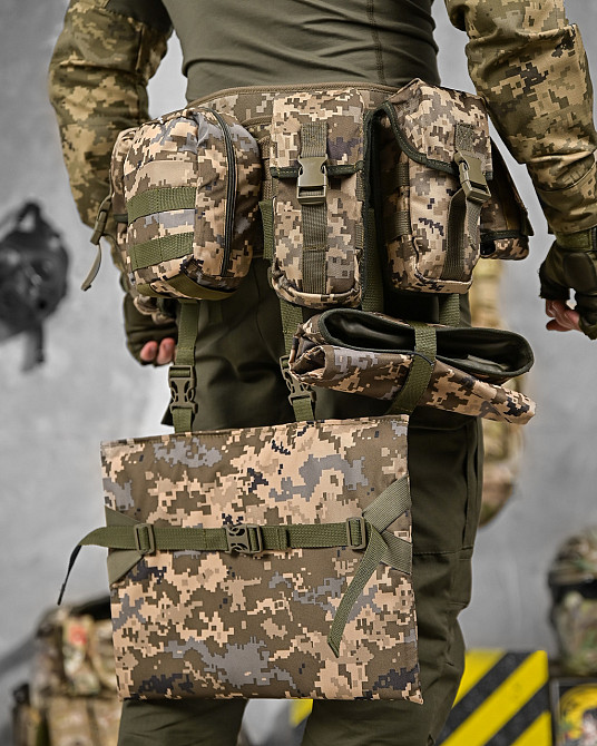 Ремінно плечова система розвантаження в зборі рпс піксель 7 підсумок Одеса - фото 14