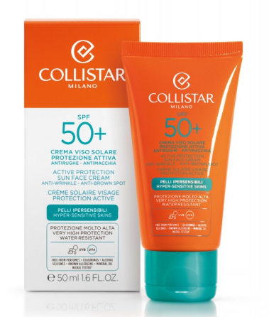 Сонцезахисний крем для обличчя Collistar Active Protection Sun Face Cream SPF 50+ Слов'янськ
