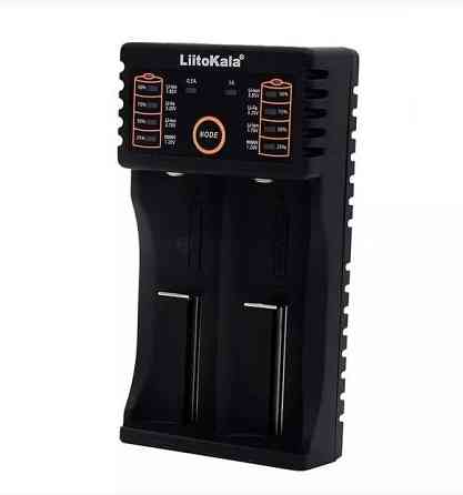 Зарядний пристрій Liitokala Lii-202 на 2 слоти (для Ni-MH, Ni-CD, Li-Ion, LiFePO4) Київ