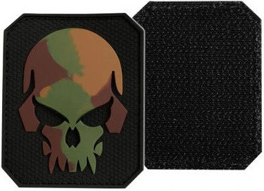 Шеврон 3D PVC на липучке Mil-Tec 16832120 “Skull