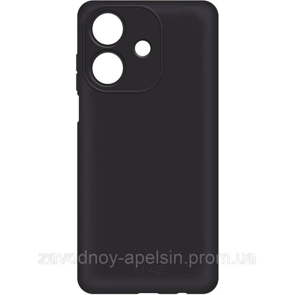 Oppo A3 A3X Чохол силіконовий Захист камери (чорний) Одеса - фото 1