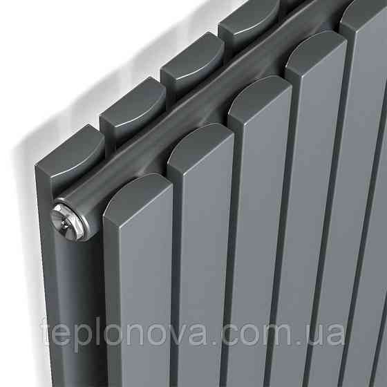 Дизайнерський радіатор 1800/295 (мм) антрацит IDEALE JOLANDA (бокове підключення) 12 5/1800/295 Чернівці
