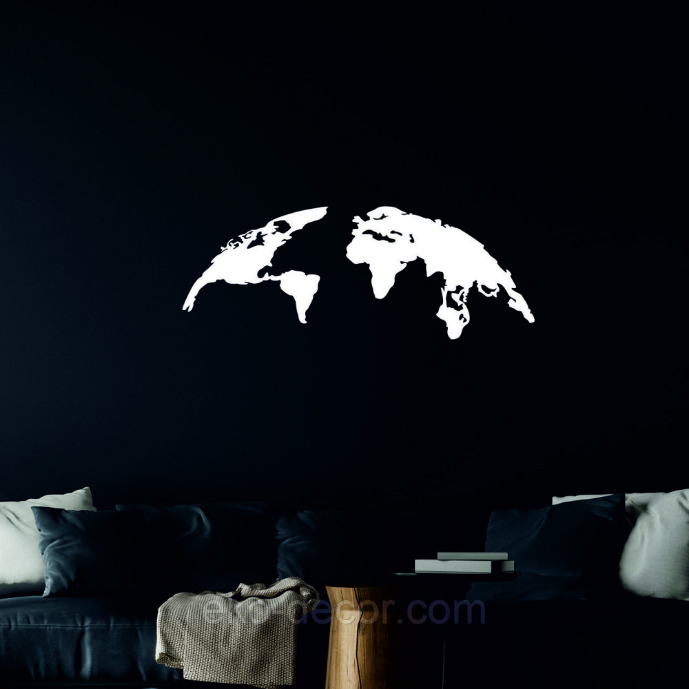 Декоративное настенное Панно «Земля», Декор на стену 50*19 см, Белый Киев - изображение 10