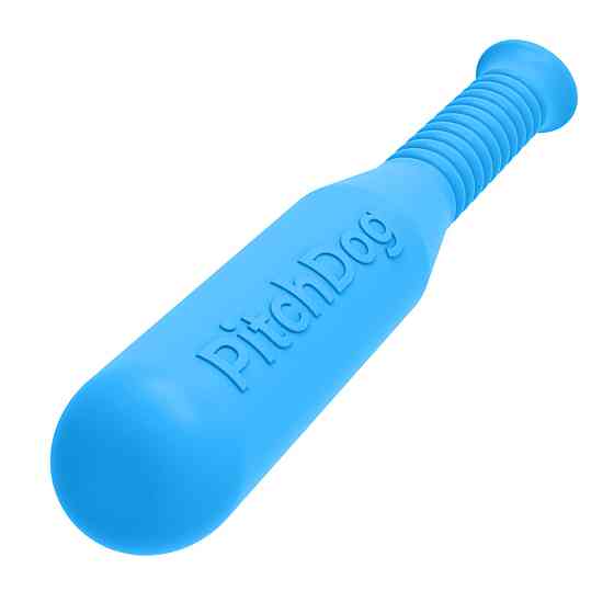 Ігрова бита для апортировки PitchDog, довжина 35 см, діаметр 6 см блакитний Київ