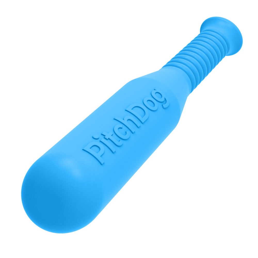 Ігрова бита для апортировки PitchDog, довжина 35 см, діаметр 6 см блакитний Київ - фото 2