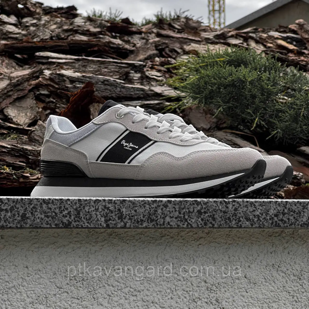 Кроссовки мужские в стиле Рибок размер 40 (стелька 26 см) на шнуровке 20-974 серый Хмельницкий - изображение 6