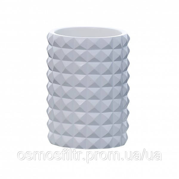Склянка Axentia Вегас біла полігума Ø 7 Н 11.5 см (126774) Київ - фото 1