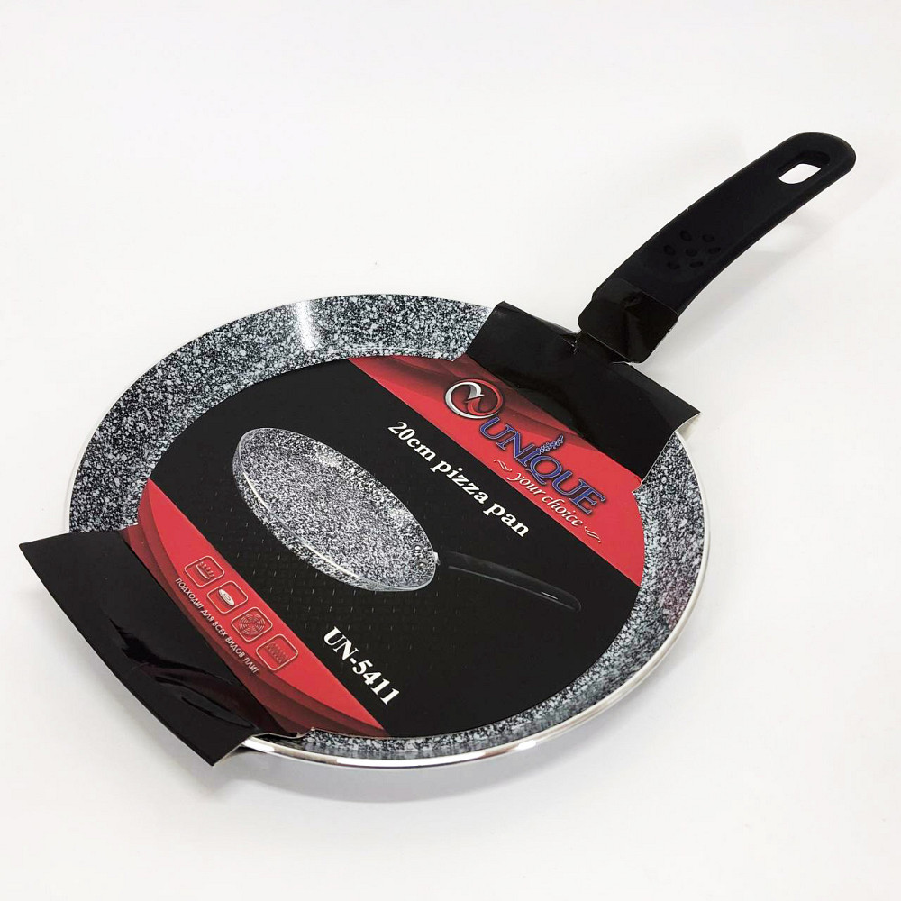 Сковорода з антипригарним покриттям внутрішньої поверхні, Лита сковорода млинцева EN-38 Львів - фото 8