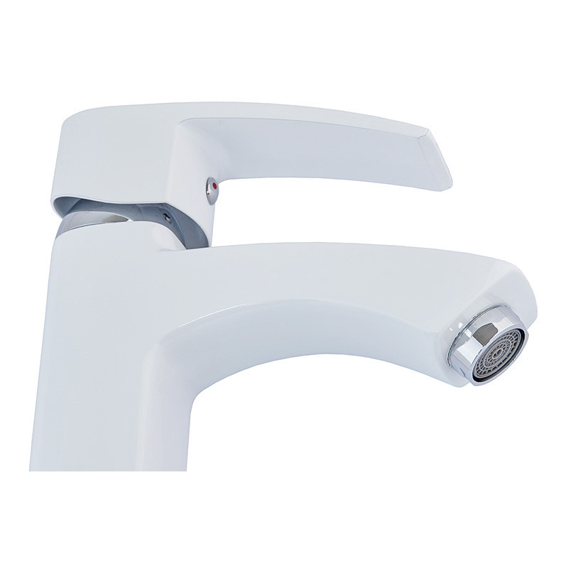 Смеситель для умывальника Mixxus Magnum 001 (Nut) White-Chrome (MI6201) Киев - изображение 2