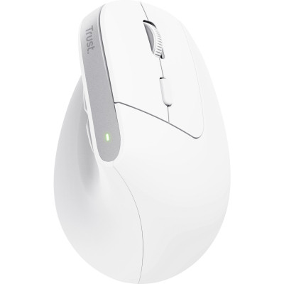 Мышка Trust Bayo+ Ergonomic Wireless/Bluetooth White (25399) Винница - изображение 8