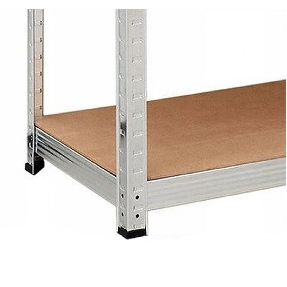 Металевий поличний стелаж вітрина з полицями Siker G7030 150х70х30 см., 5 полиць Київ - фото 5