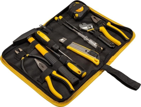 Якісний набір інструменту  Mastertool Умілець 12 предметів (78-0312) вага 1.229 кг Київ