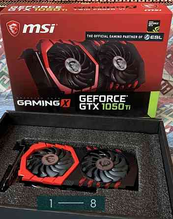 Відеокарта MSI GeForce GTX1050Ti GAMING X 4GB GDDR5 Киев