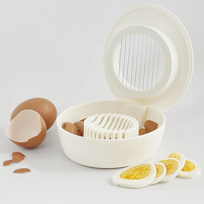Кухонна Яйцерізка для нарізки 16.7 см Fiskars "Functional Form" (1016126) Пластик Нововолинськ - фото 6