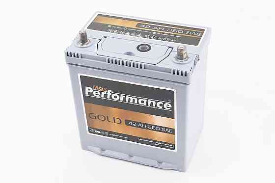 Акумулятор 12V42Ah 6СТ 380A R+ кислотний GOLD (L195*W127*H205/224mm), Туреччина Бершадь