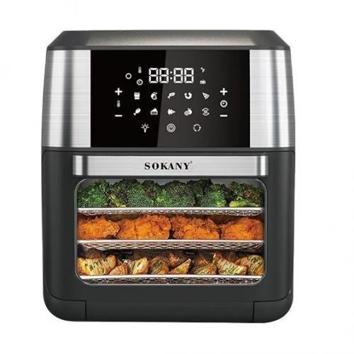 Аэрофритюрница Sokany SK-ZG-8029 на 12 л, 1800Вт Киев - изображение 6