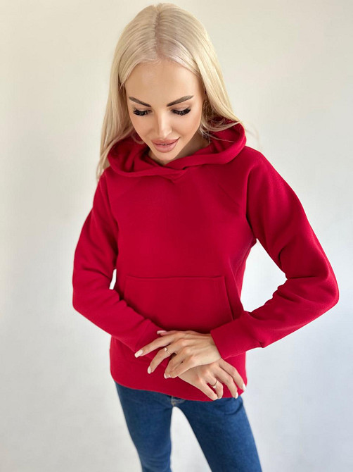 Худи свободного кроя с капюшоном 