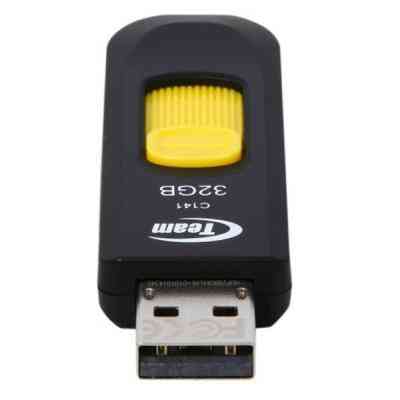 USB флеш накопитель Team 32GB Team C141 Yellow USB 2.0 (TC14132GY01) Винница