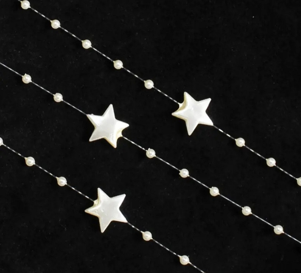 Гірлянда з акриловими намистинками і зірочками Смела - изображение 2