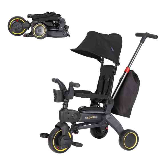 Велосипед трехколесный TILLY COMBI T-392 BLACK Киев