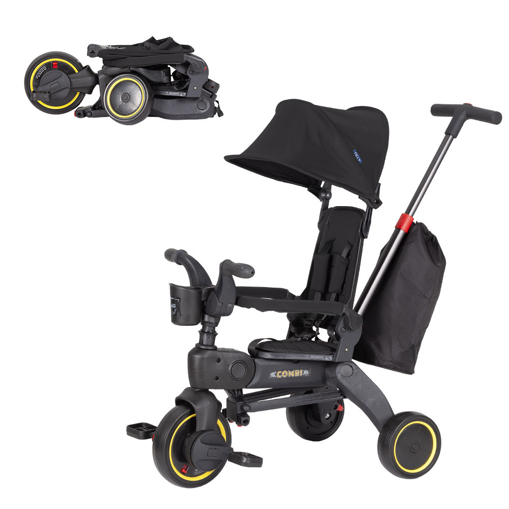 Велосипед трехколесный TILLY COMBI T-392 BLACK Киев - изображение 1