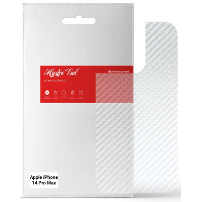 Пленка защитная Armorstandart back panel Apple iPhone 14 Pro Max Carbone Transparent (ARM64972) Винница - изображение 1