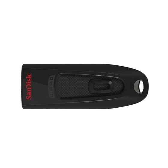 Флеш-накопичувач SanDisk USB 3.0 Ultra 128Gb (130Mb/s) Black Київ